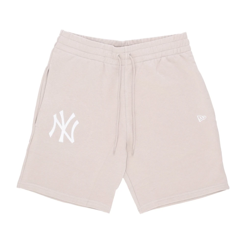 New Era MLB League Essentials Tracksuit Shorts Gray, Herr