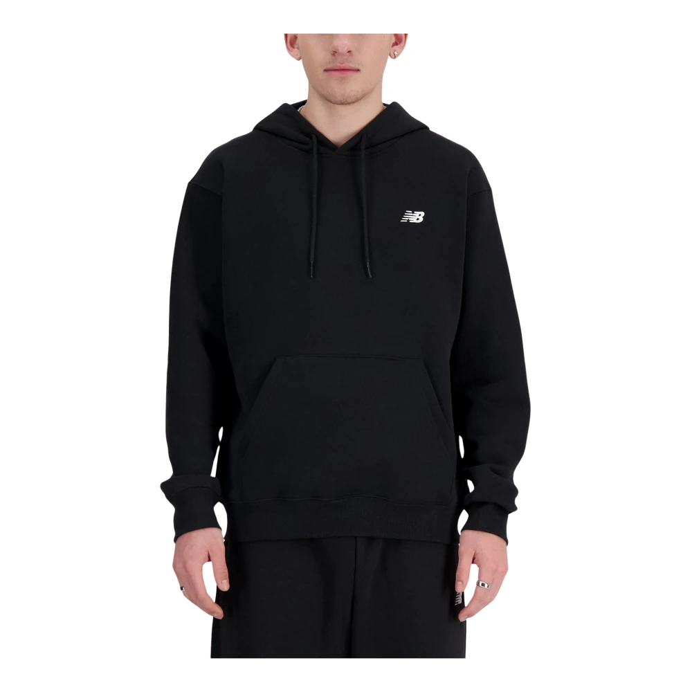 New Balance French Terry Essentials Hoodie Black Heren