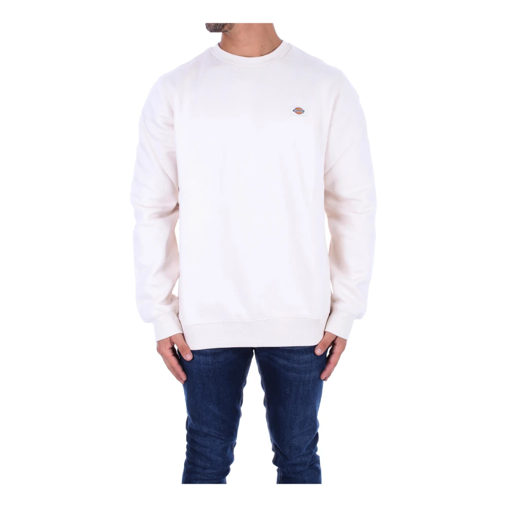 Dickies Crème Logo Sweater Beige Heren