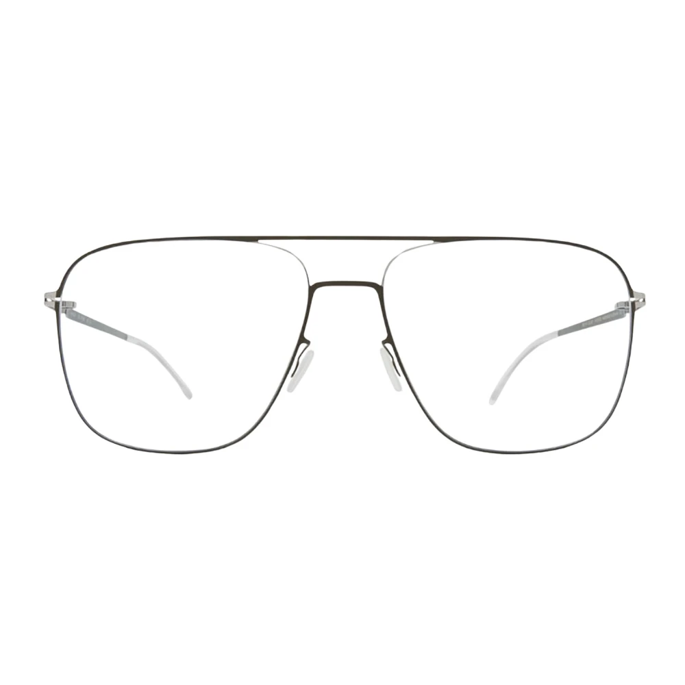 Mykita Gray Glasses, Female, 56 Mm, Metallic Optical Frames For Women