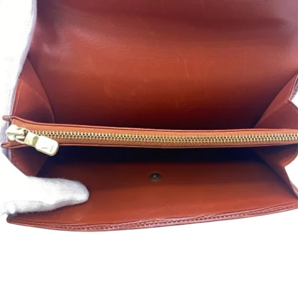 Louis Vuitton Vintage Pre-owned Leather wallets Brown Dames