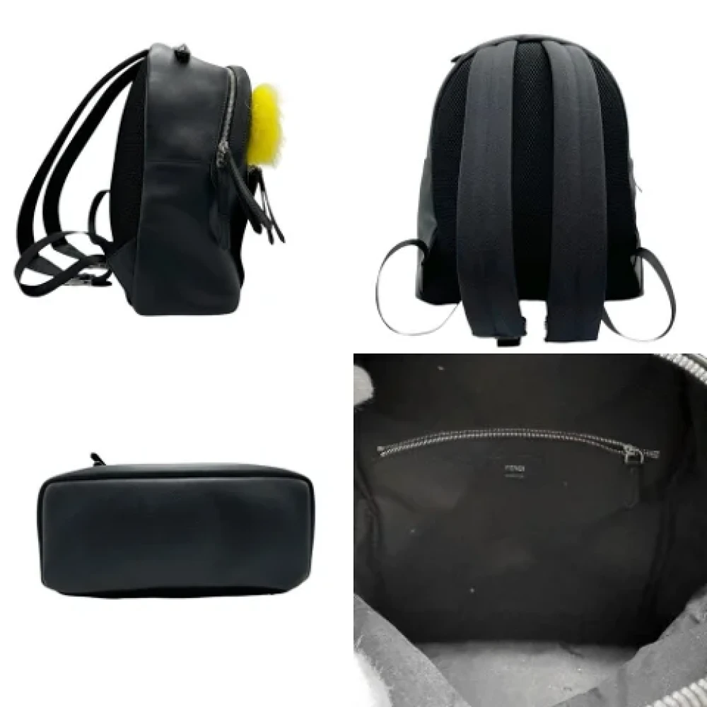 Fendi Vintage Pre-owned Leather fendi-bags Black Dames