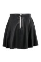jupe-en-similicuir-noir-avec-logo-brode