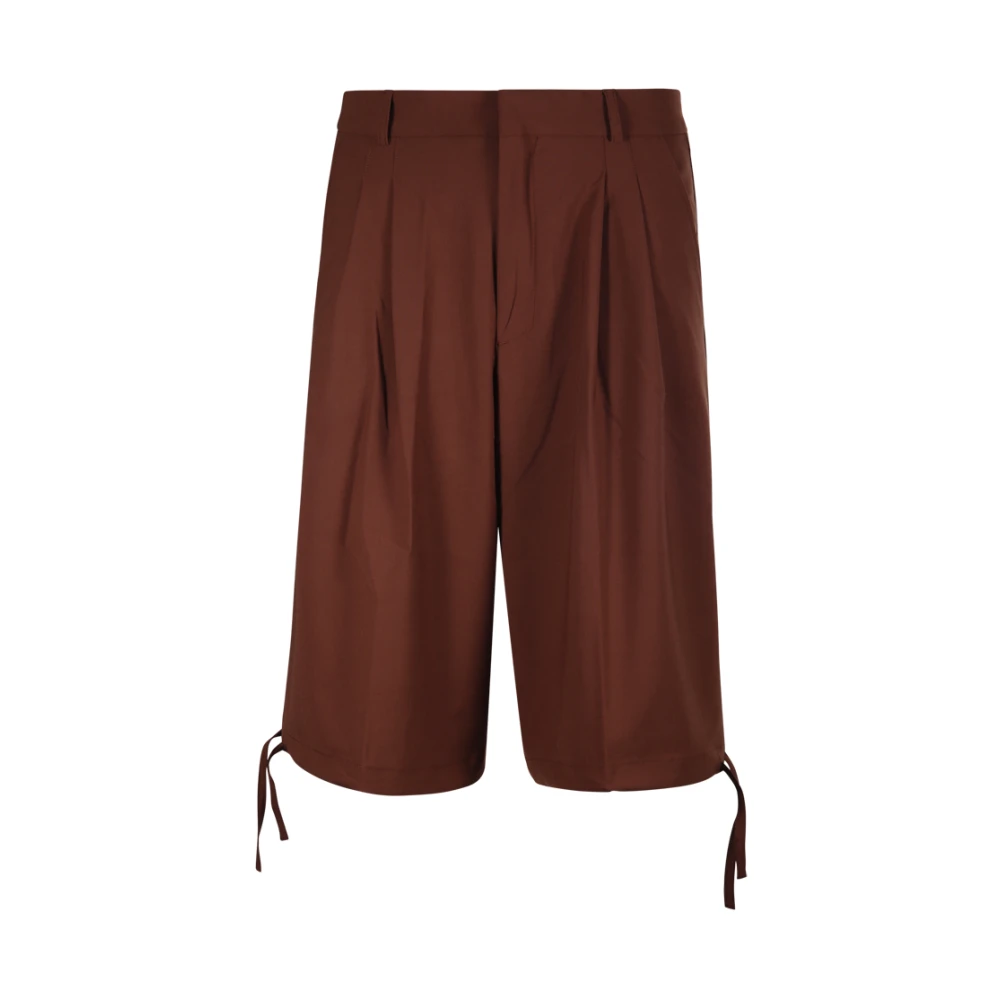 Bonsai Geglazuurde Gember Super Losse Shorts Brown Heren