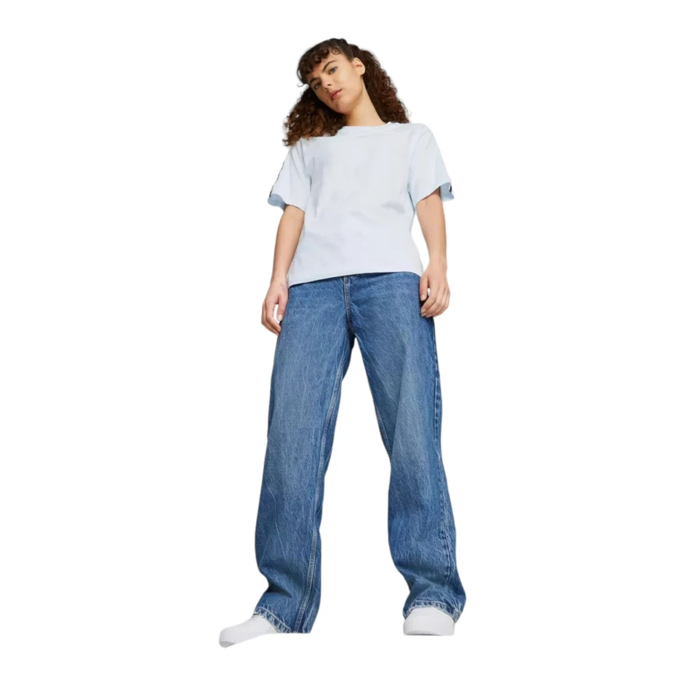 Puma Dames T-shirt Model 675994 Katoen White Dames