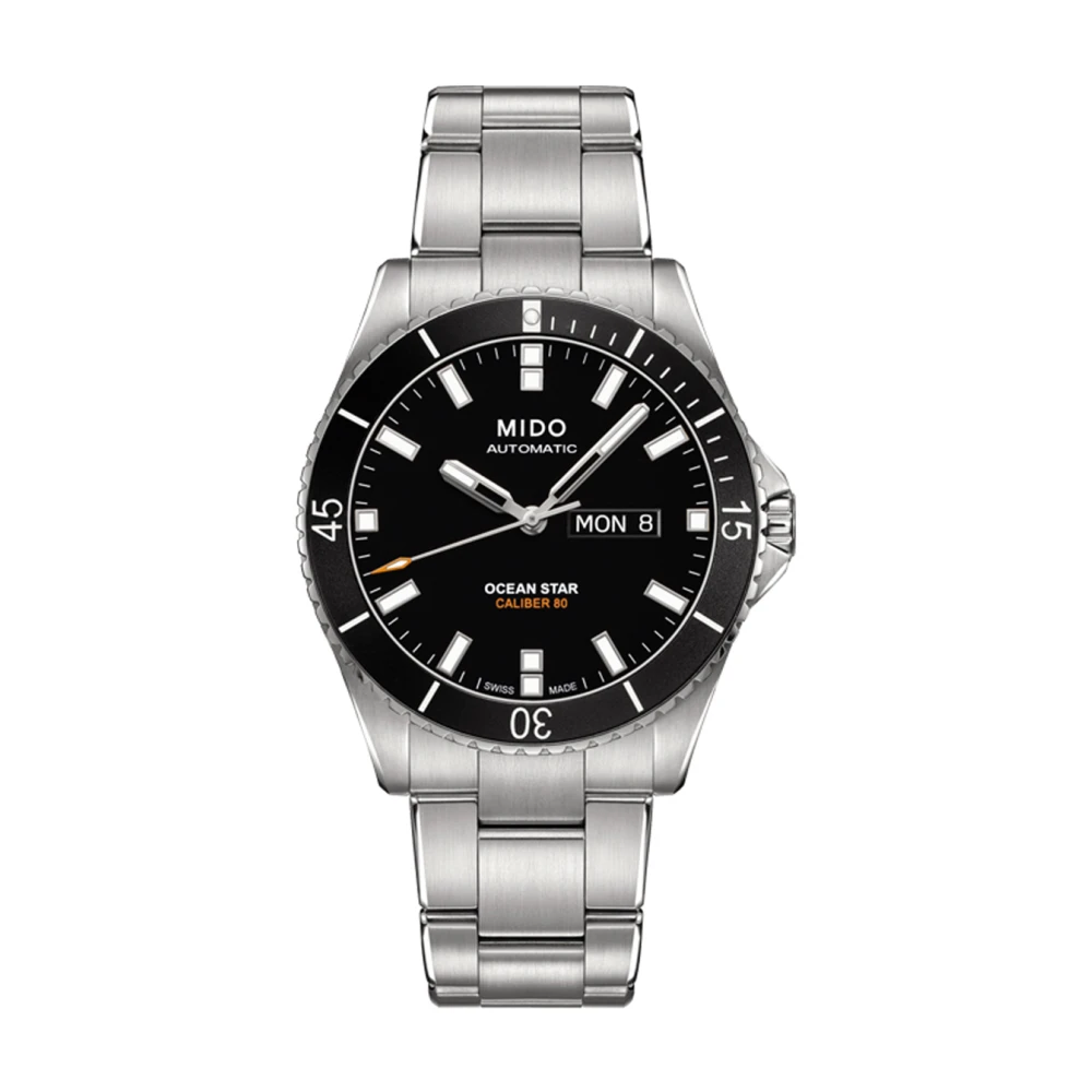 Mido Ocean Star Gent Day Date Black, Herr