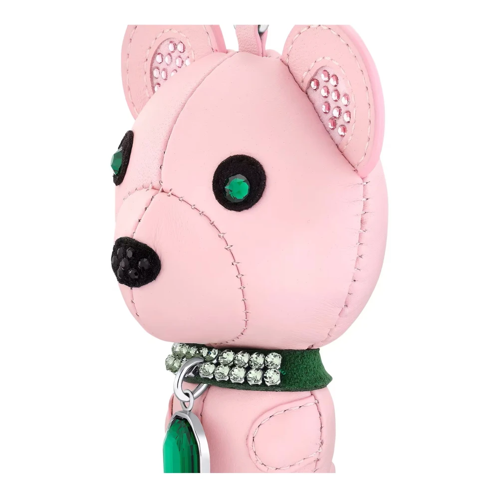 Swarovski Unisex Sleutelhanger Beer Multicolor Icons 5650128 Pink Unisex