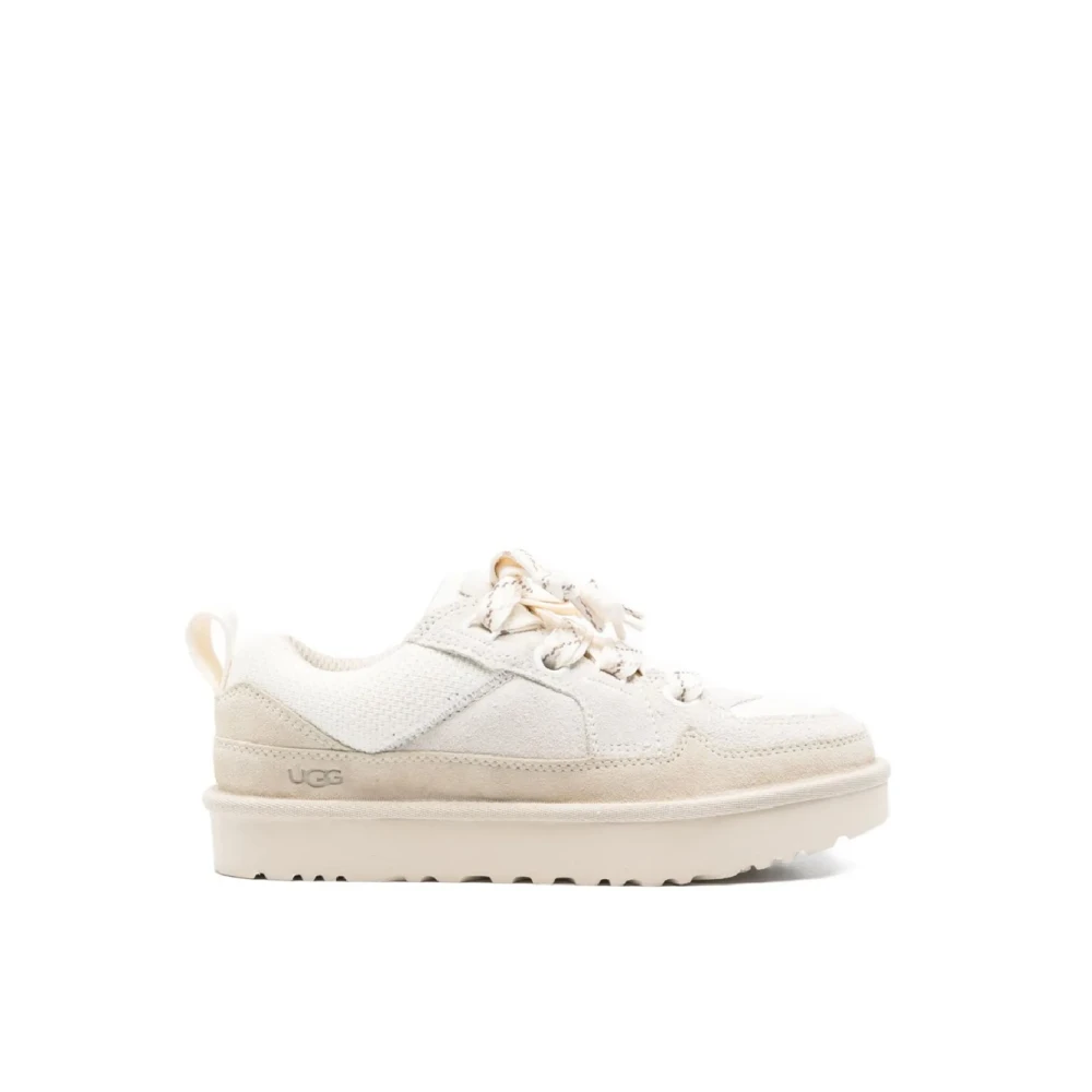 Ugg Women's White Sneakers, 3 Uk, Lo Lowmel