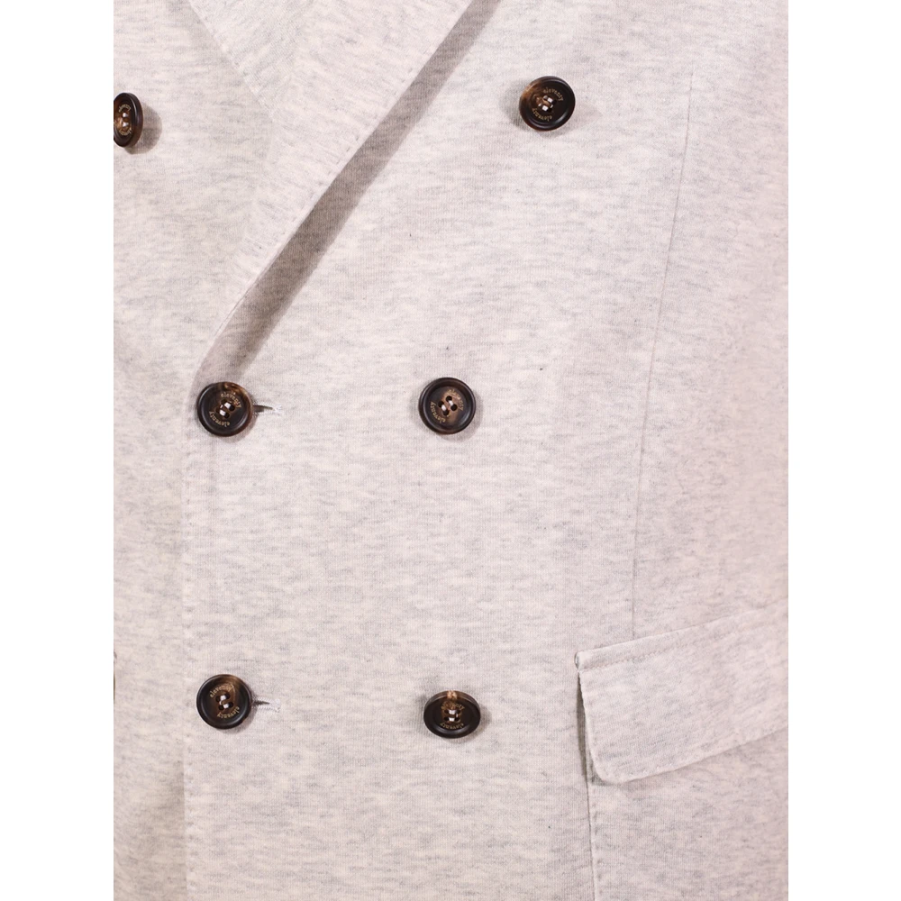 Eleventy Witte Jassen voor Stijlvolle Outfits White Heren