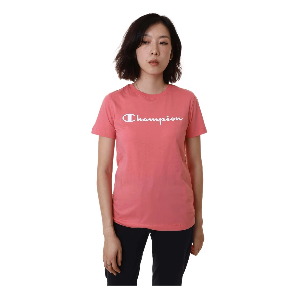 Champion T-shirt Pink Dames