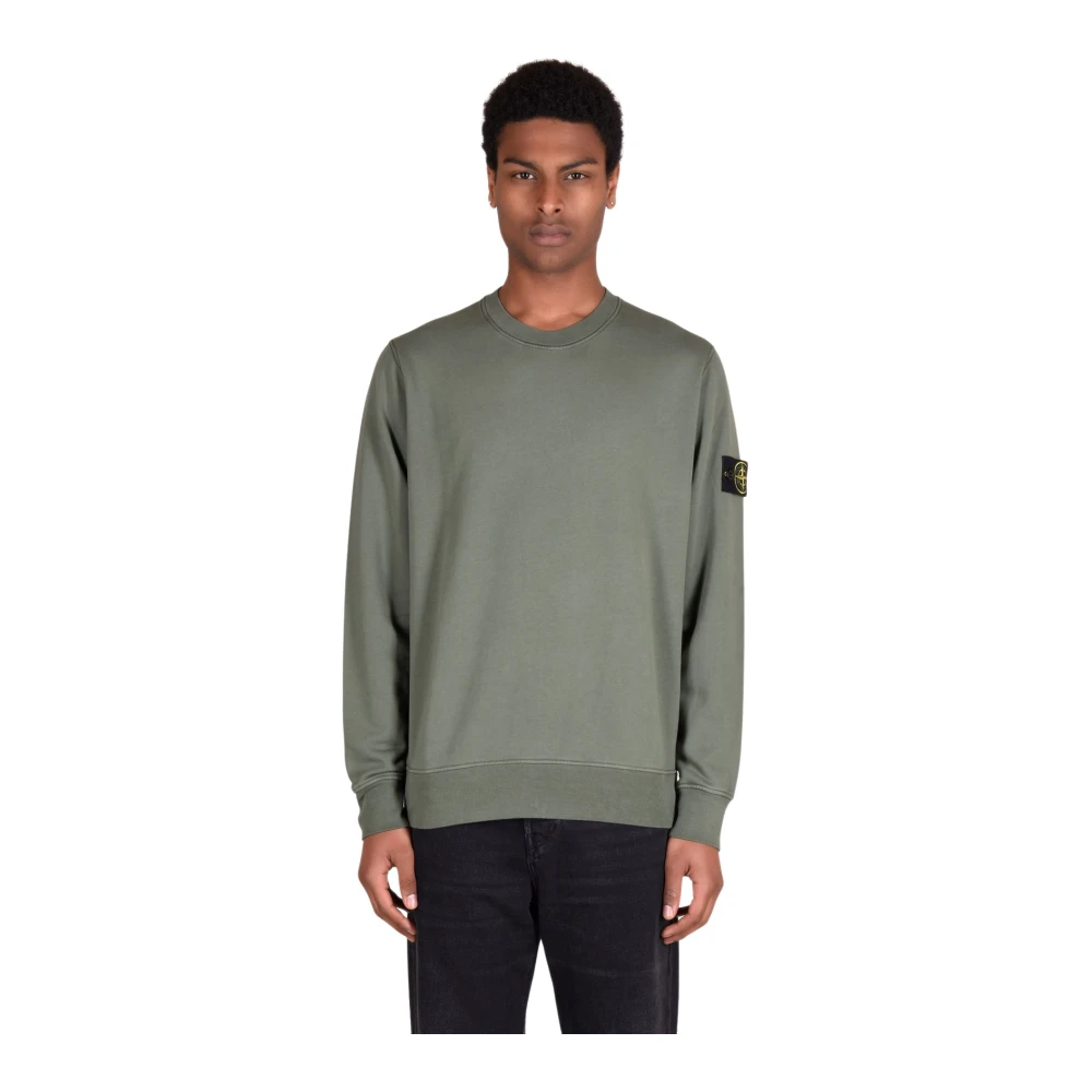 Stone Island Sweatshirts Green Heren