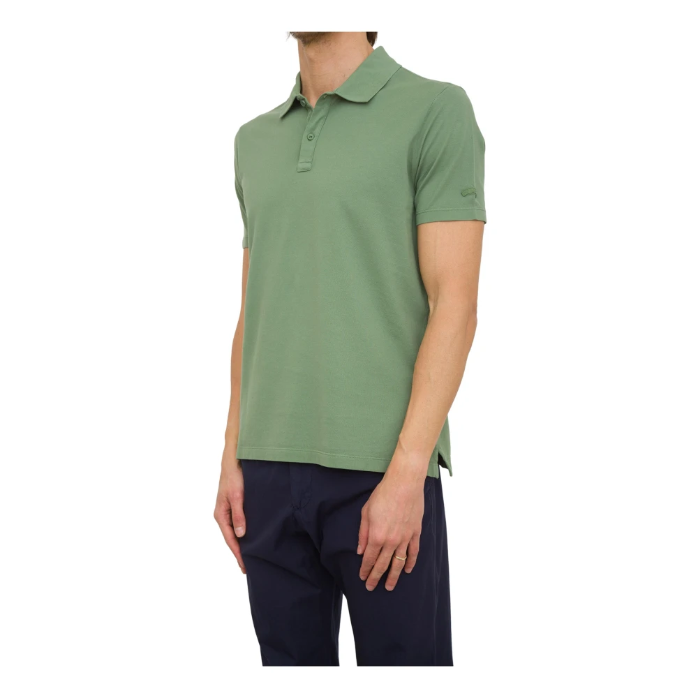 PAUL & SHARK Polo Shirts Green Heren