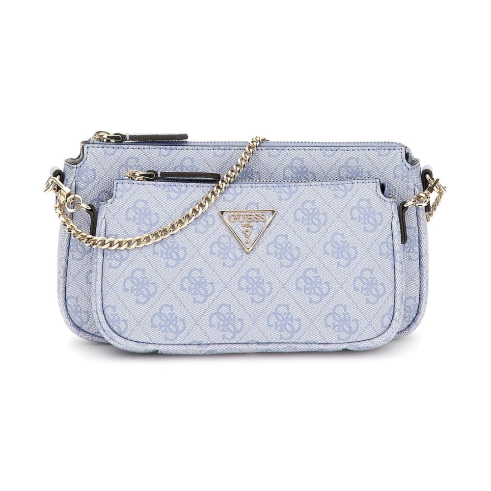 Guess Stijlvolle Crossbody Handtas Blue Dames