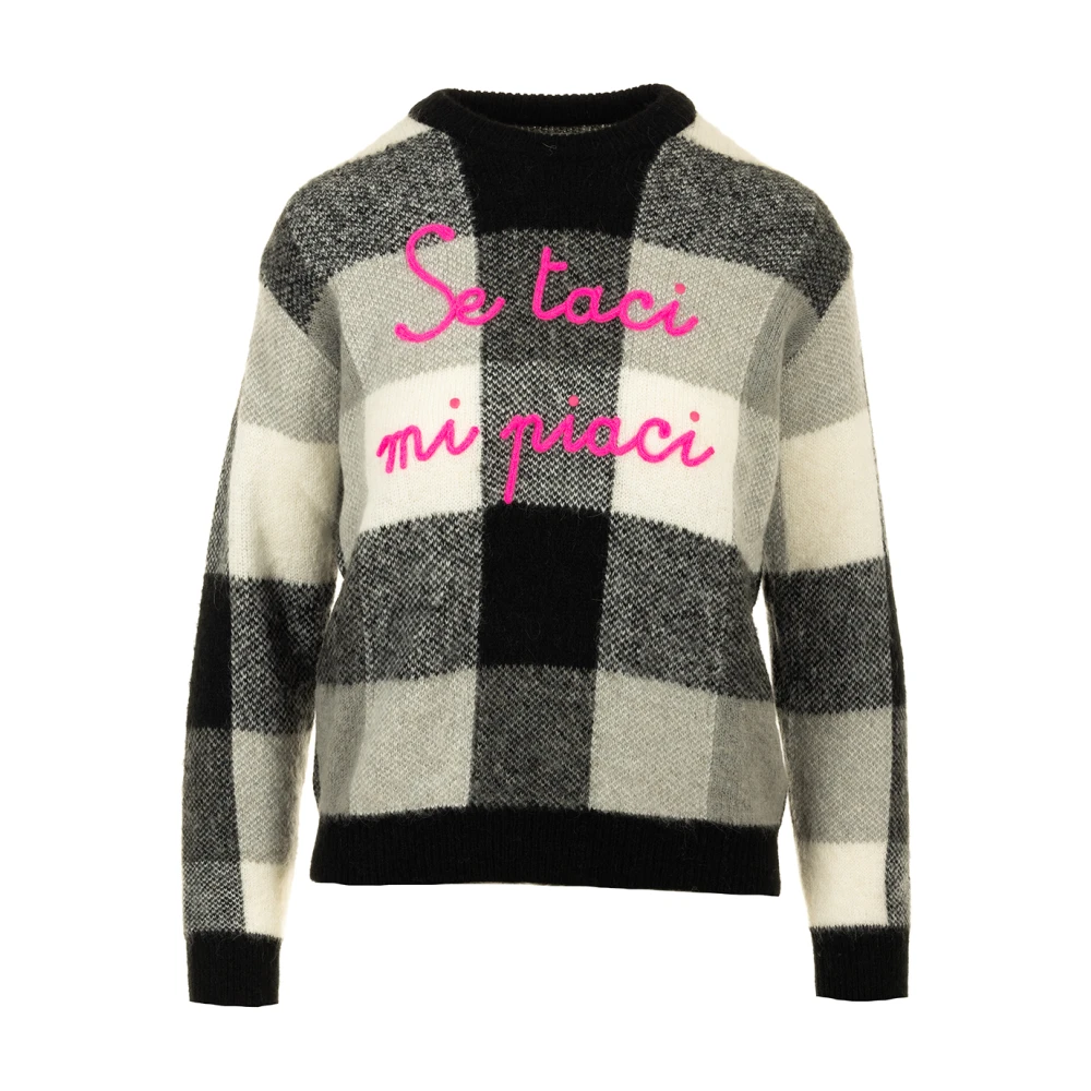 MC2 Saint Barth Zwarte Sweater MC2 Maglia Black Dames