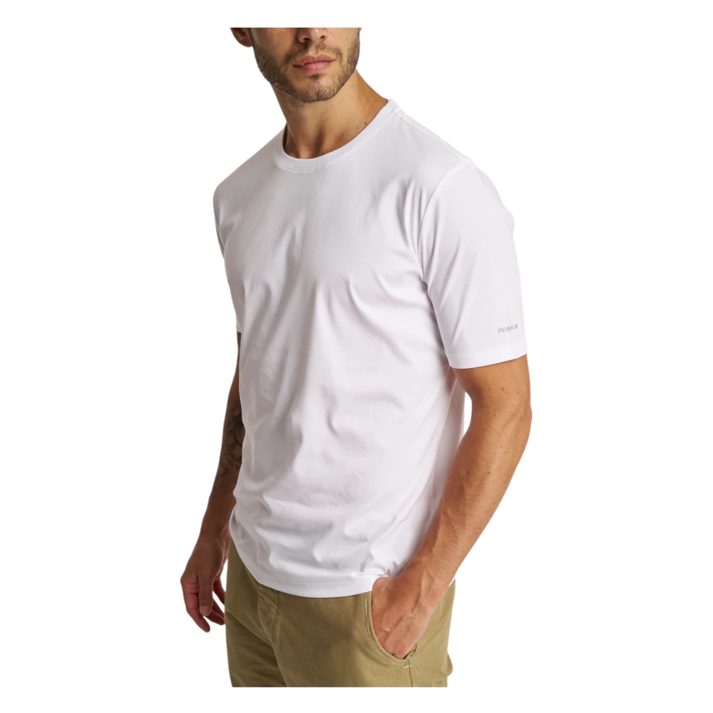 People of Shibuya Korte Mouw T-shirt White Heren
