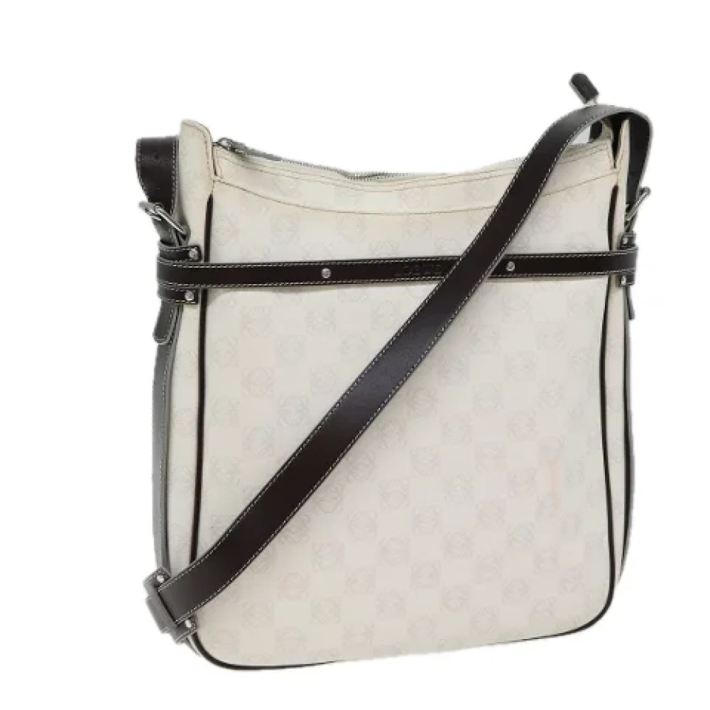 Loewe Pre-owned Leather shoulder-bags White Dames