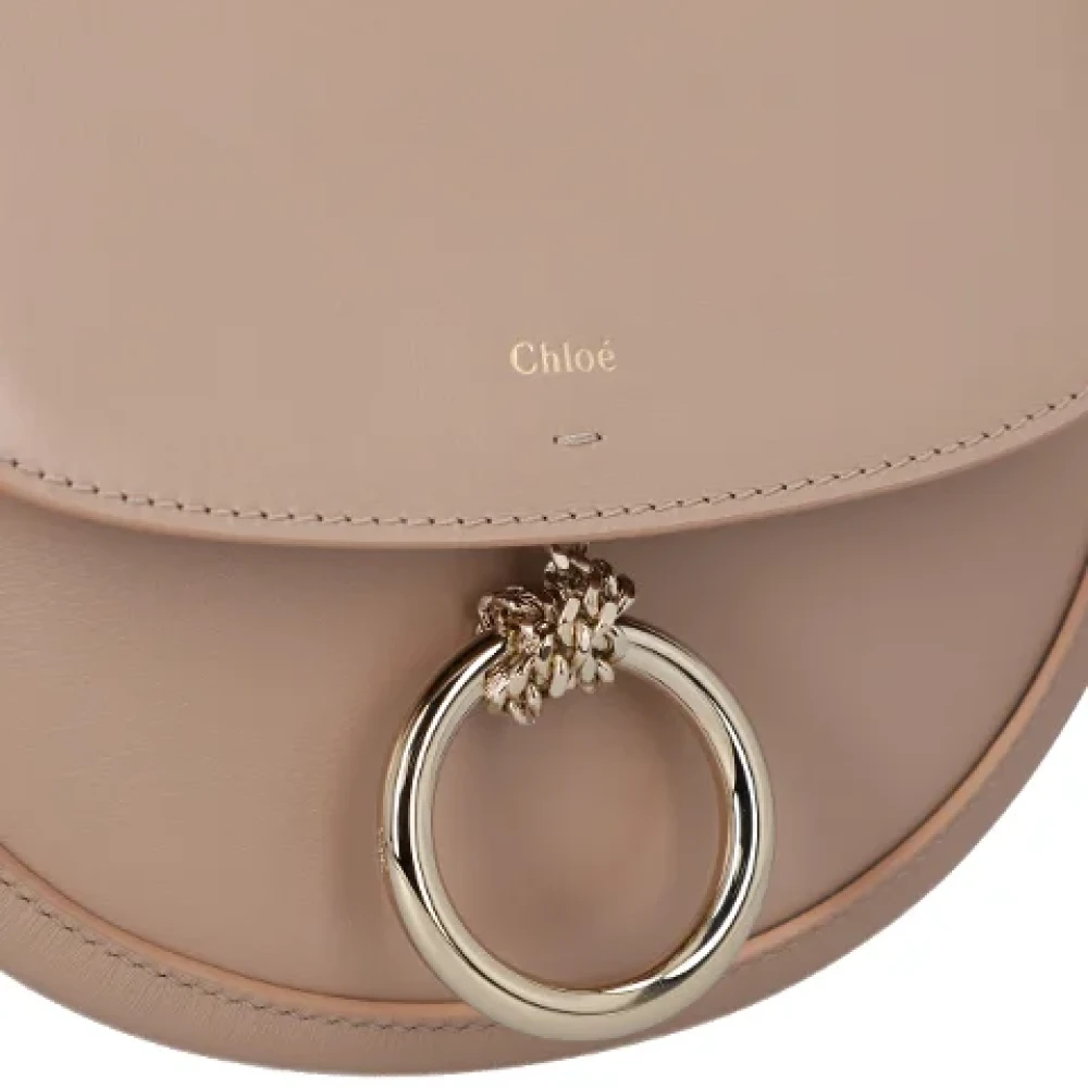 Chloé Leather shoulder-bags Beige Dames