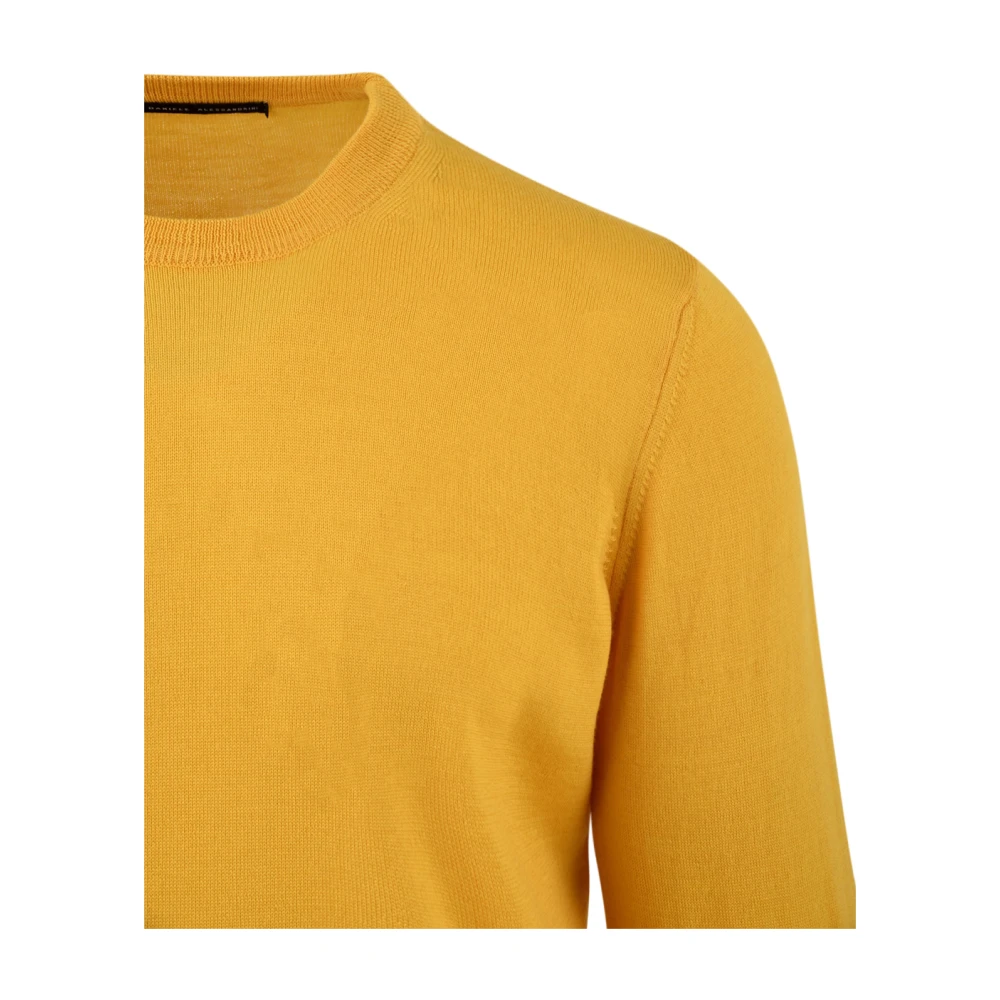 Daniele Alessandrini Gele Sweaters voor Heren Yellow Heren