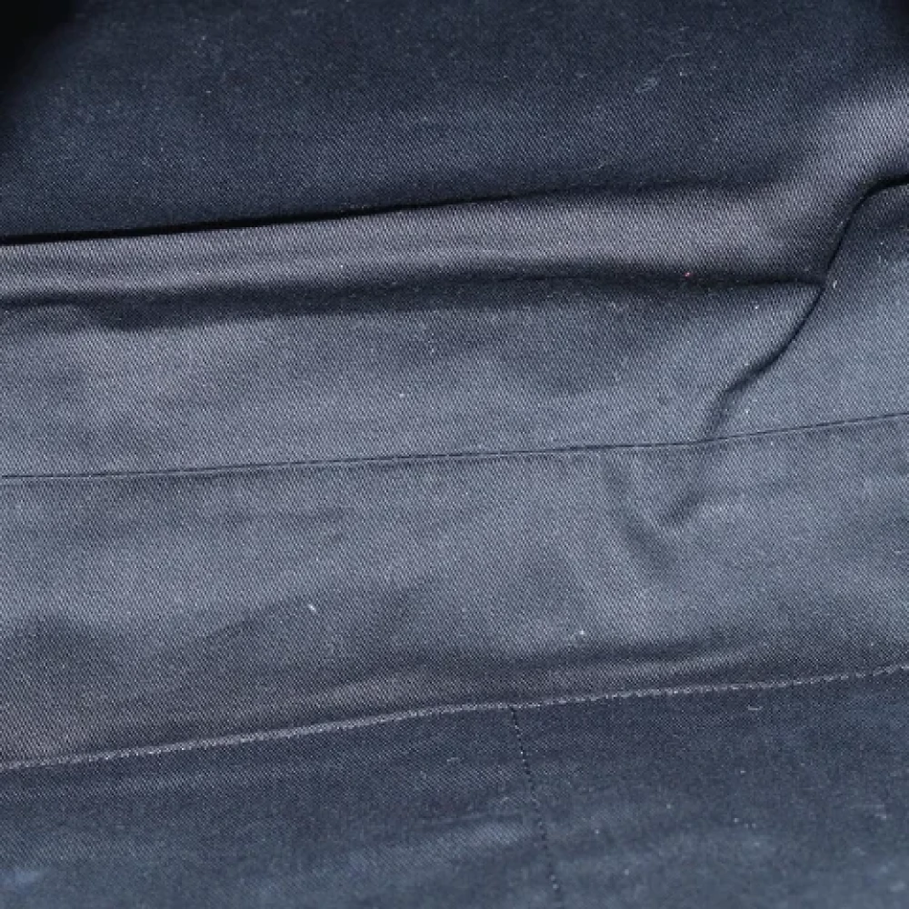 Burberry Vintage Pre-owned Canvas shoulder-bags Black Dames