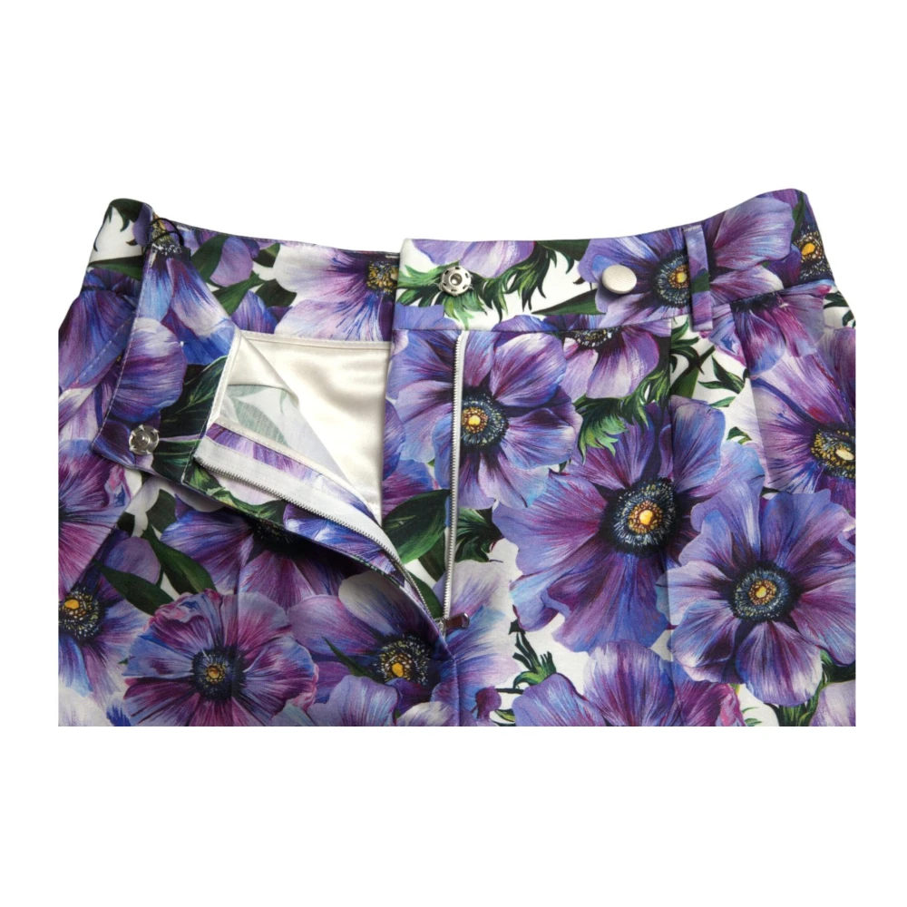 Dolce & Gabbana Short Shorts Purple Dames