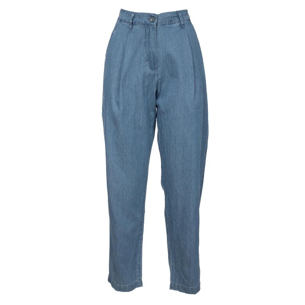 Aspesi Cropped Jeans Blue Dames