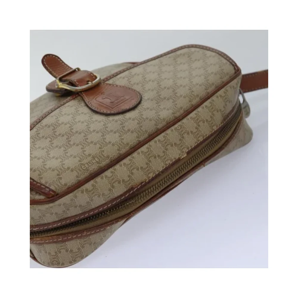 Celine Vintage Pre-owned Canvas celine-bags Beige Dames