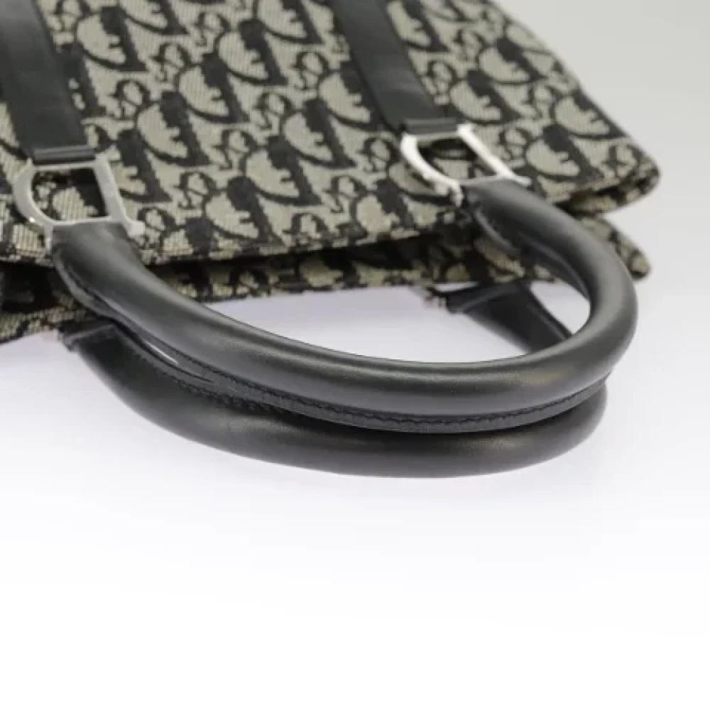 Dior Vintage Pre-owned Canvas dior-bags Blue Dames
