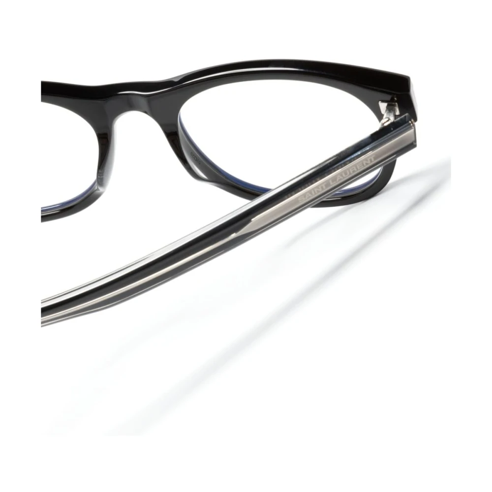 Saint Laurent Zwarte Optische Bril voor Dagelijks Gebruik Black Unisex