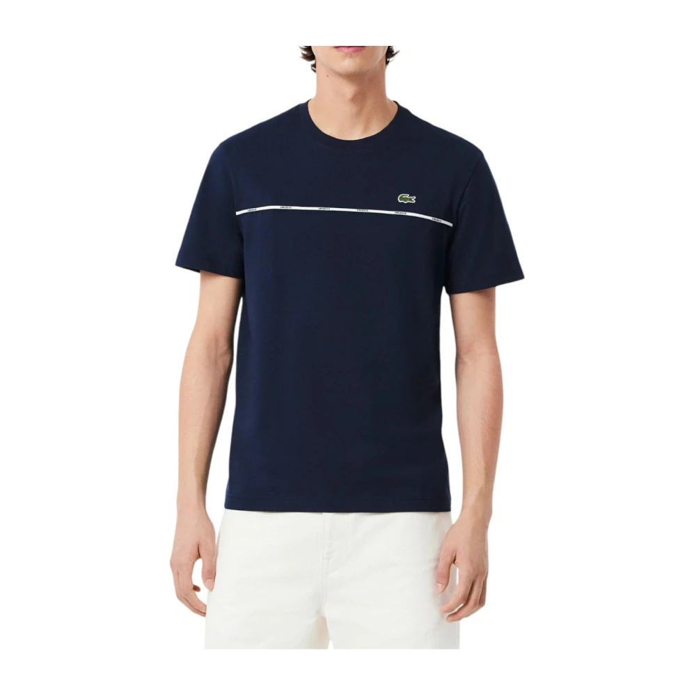 Lacoste Uomo Blu Top, S, New,