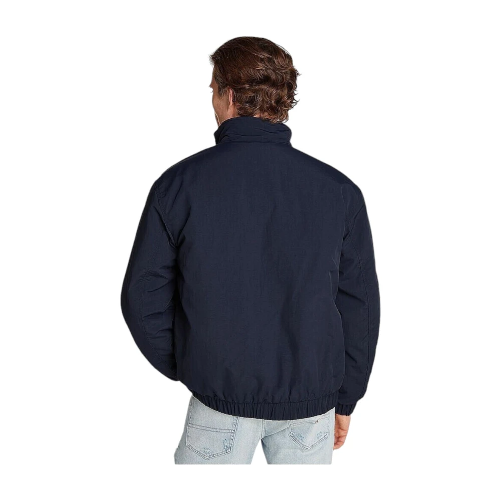 Tommy Jeans Stijlvolle Jas voor Mannen Blue Heren