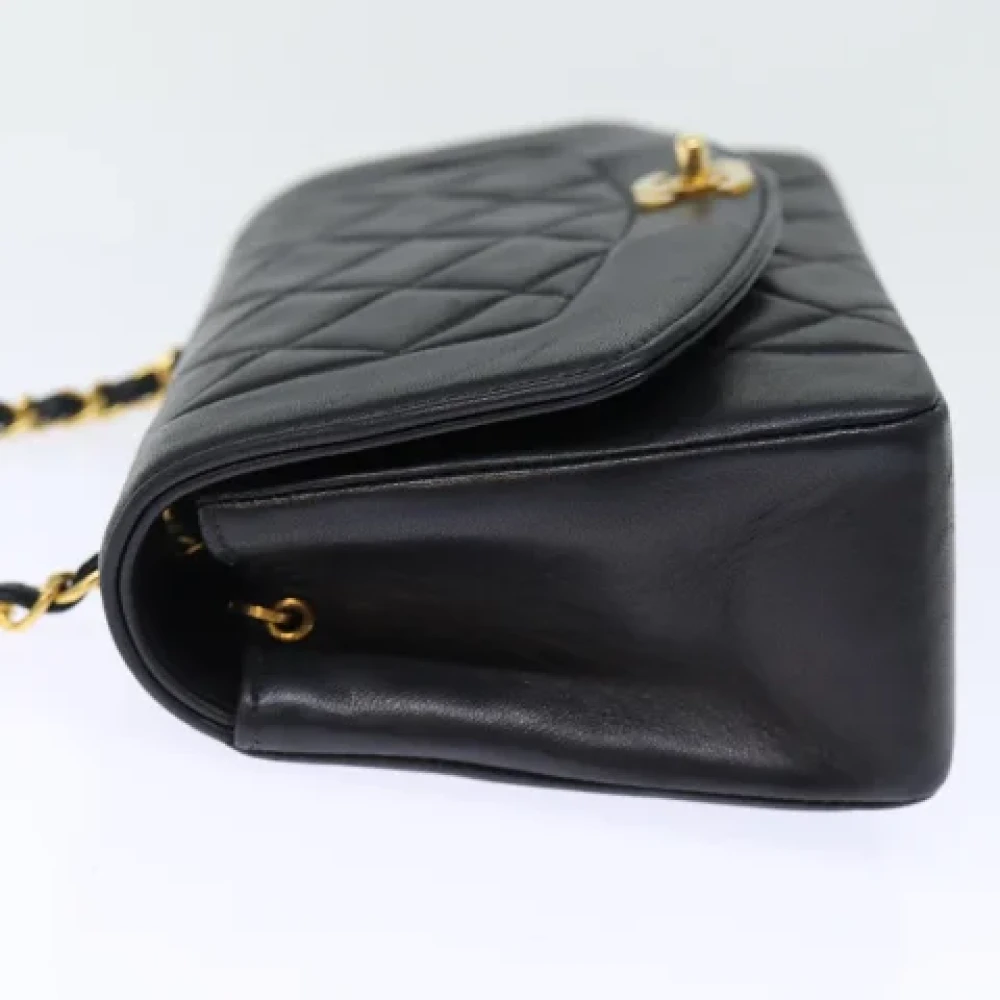Chanel Vintage Pre-owned Leather chanel-bags Black Dames
