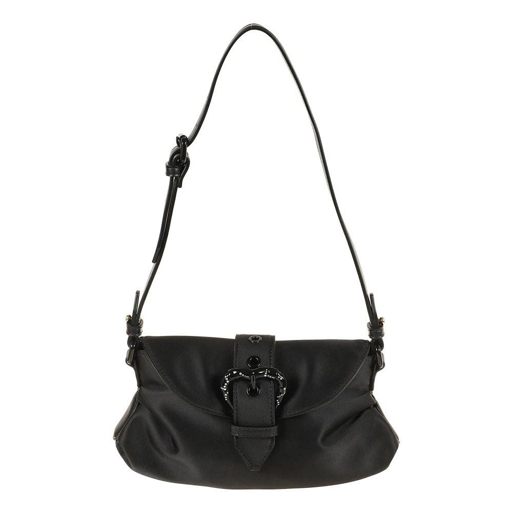 Pinko Zwarte Crossbody Tas voor Vrouwen Black Dames