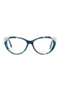 montures-optiques-cat-eye-bleues