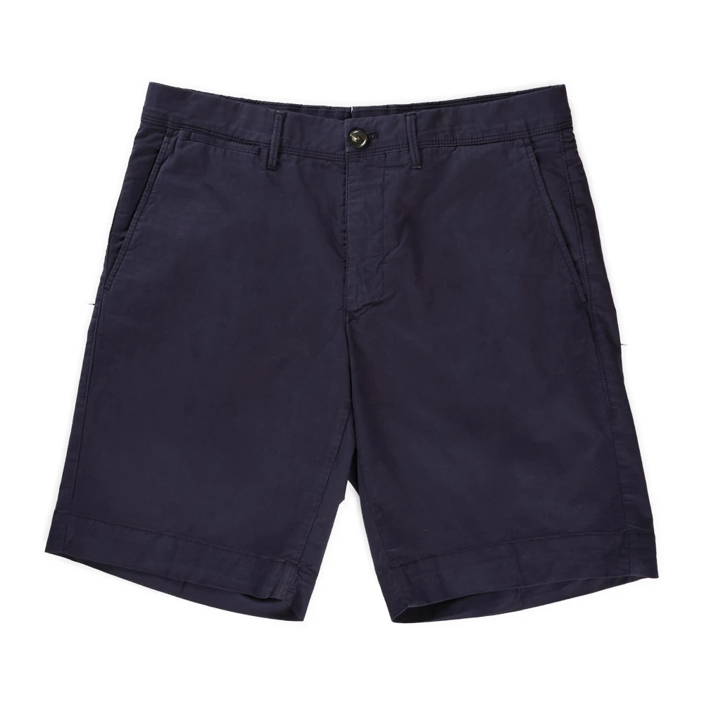 Peuterey Men's Blue Stretch Cotton Bermuda Shorts - Casual Shorts - Xl - Shorts