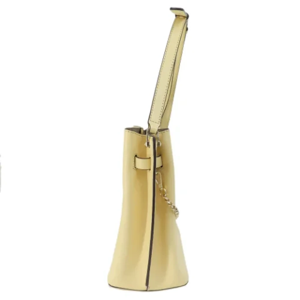 Michael Kors Pre-owned Leather shoulder-bags Beige Dames