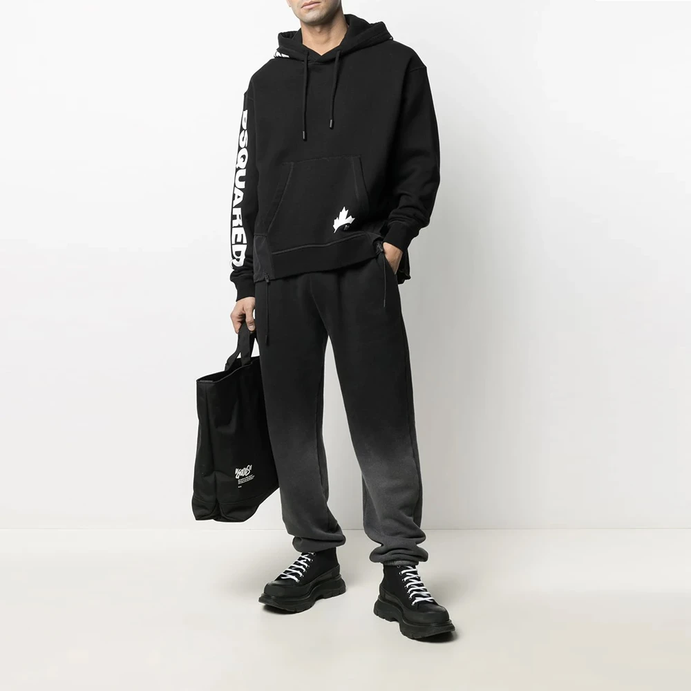 Dsquared2 Blad Actieve Sweatshirt Black Heren