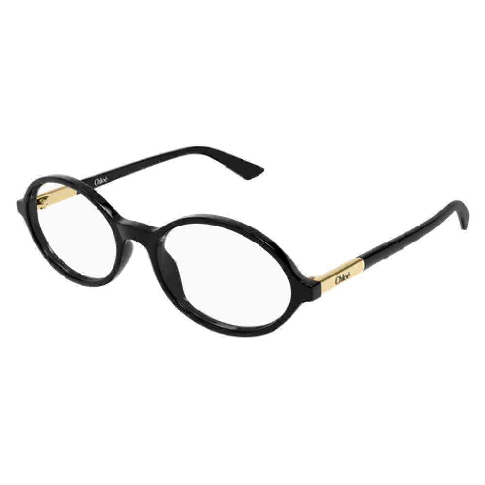 Chloé Unisex Black Glasses, 54 Mm, Ch0367o Oval Frame