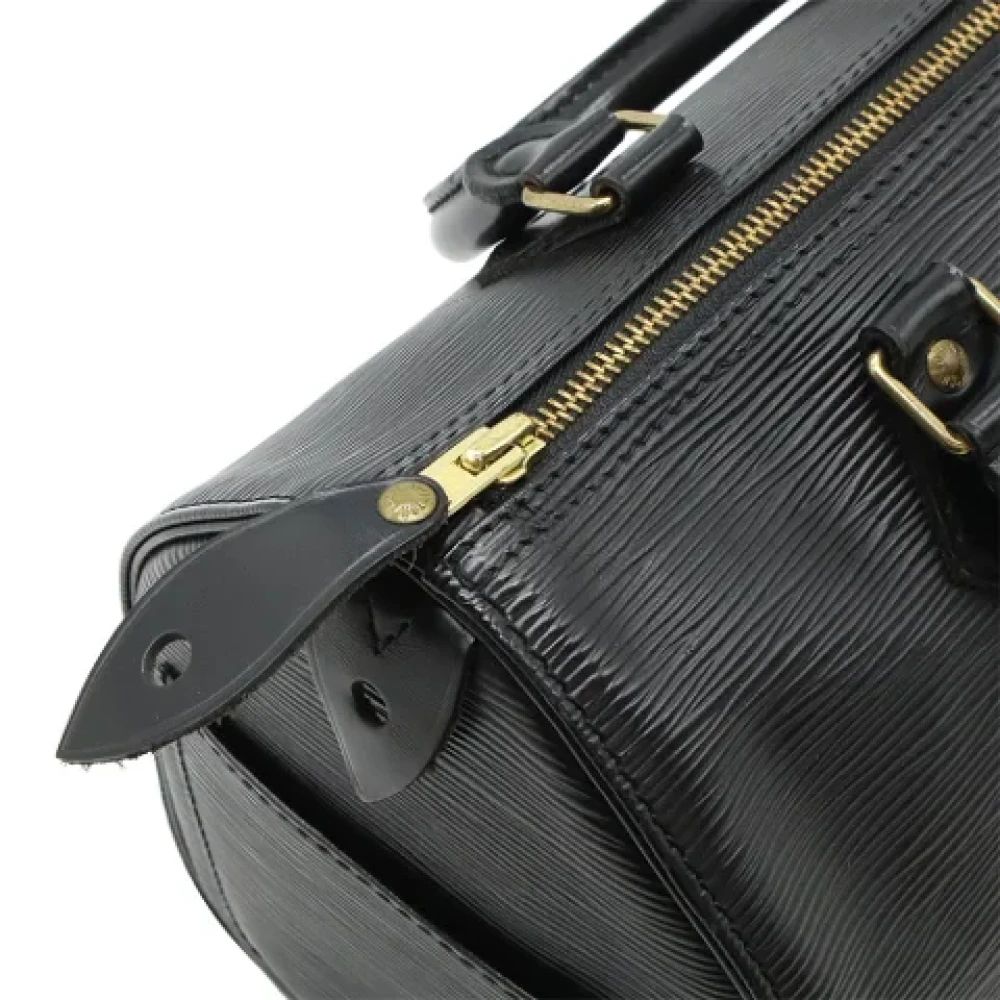 Louis Vuitton Vintage Pre-owned Leather handbags Black Dames