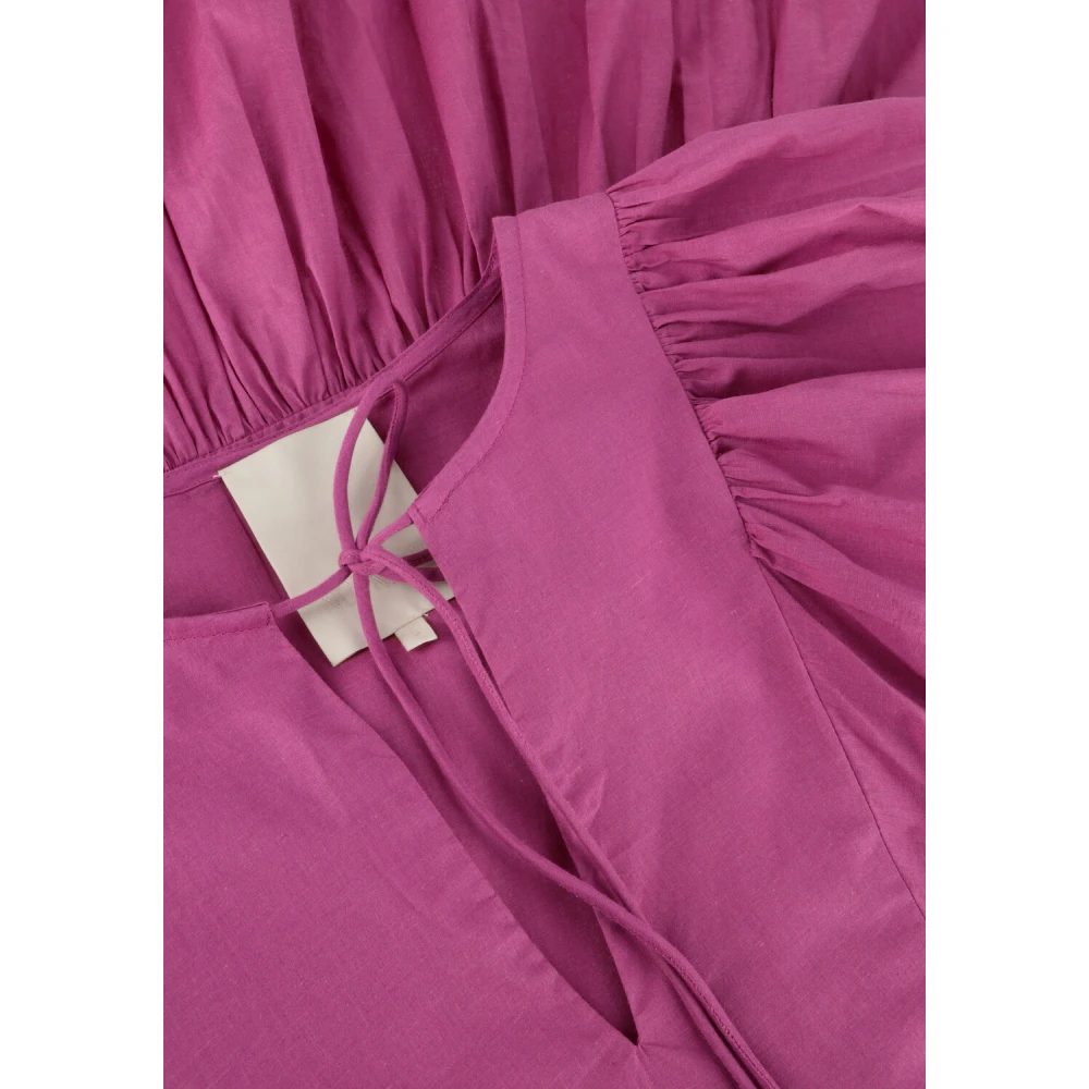 Notre-v Dames Jurken Nv-dente Midi Dress Purple Dames