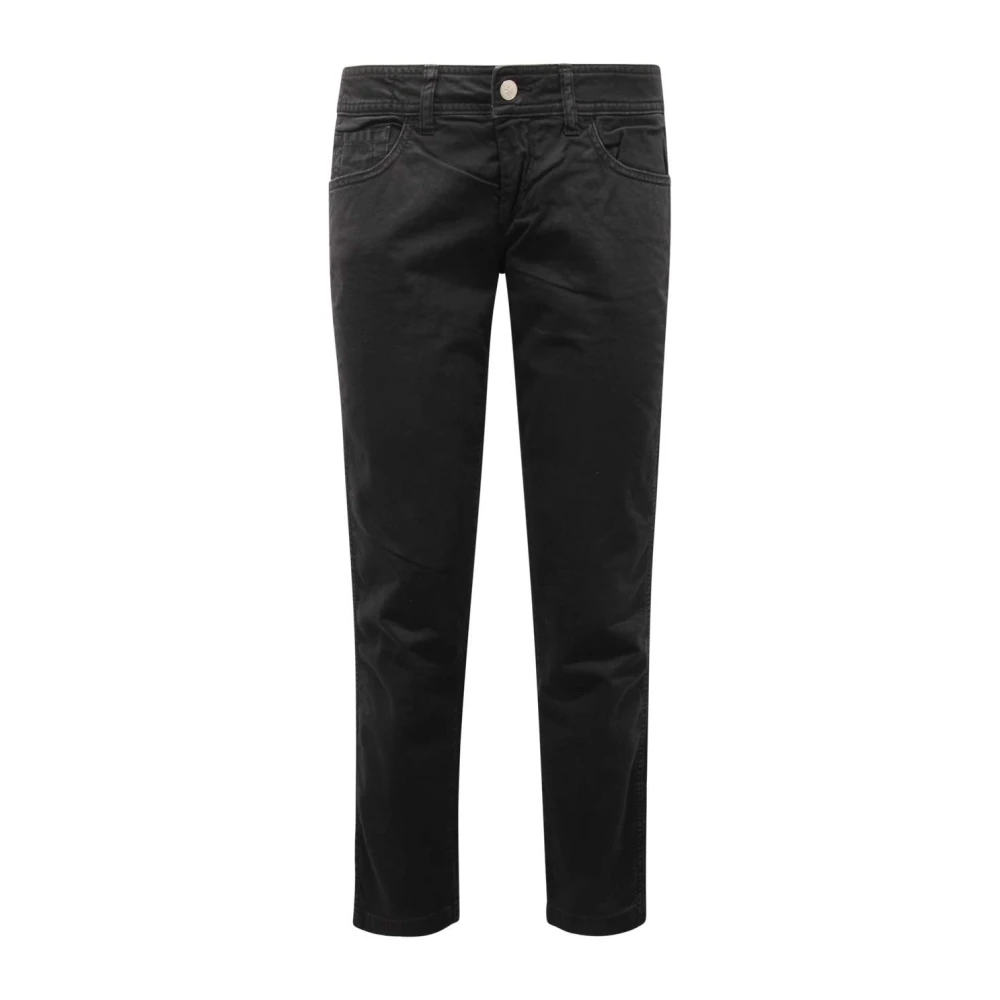 Mauro Grifoni Black Denim 5-Pocket Trousers In - Female - Slim Fit Jeans - W29 - Jeans