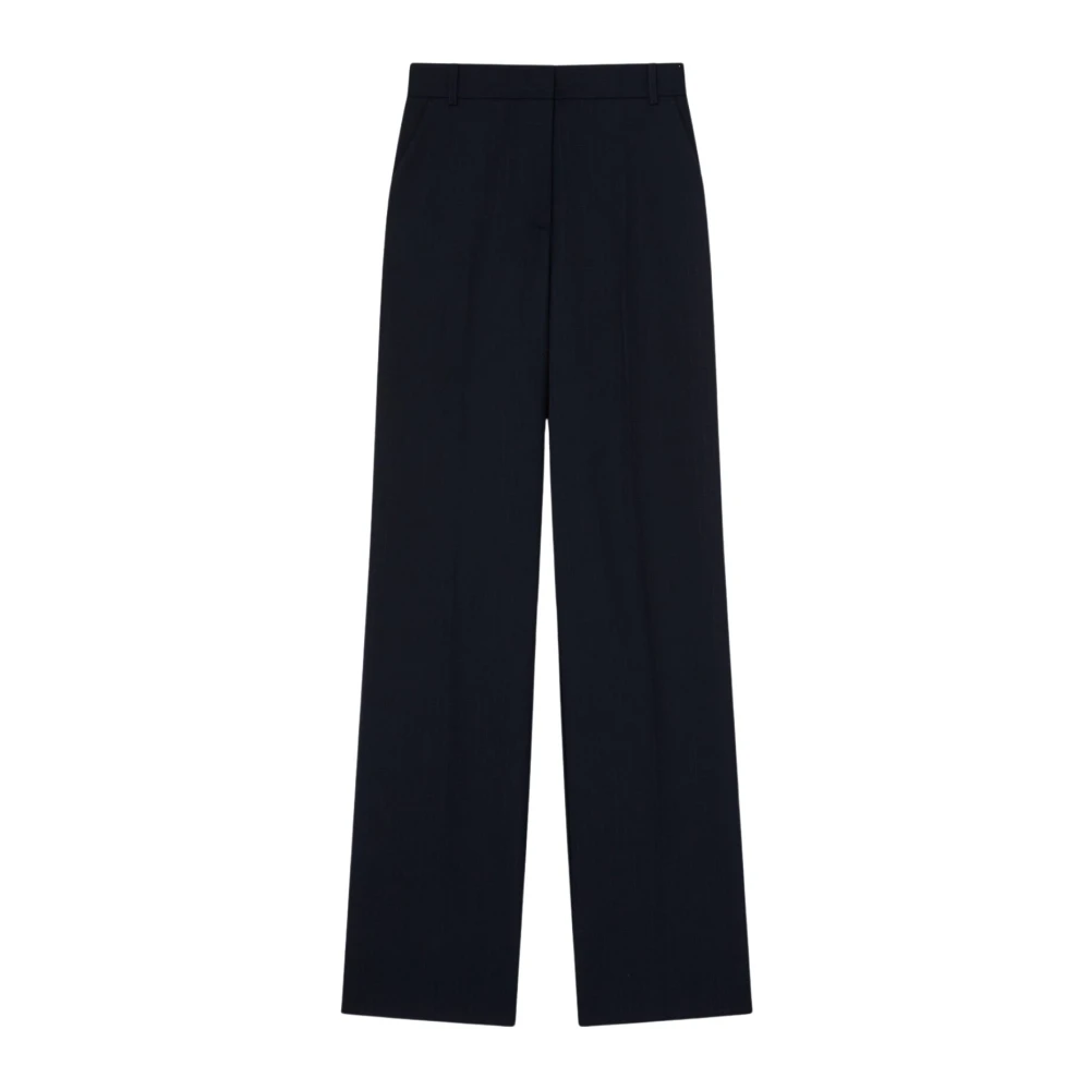 Pinko Wijde Pijp Diplomatieke Streep Broek Black Dames