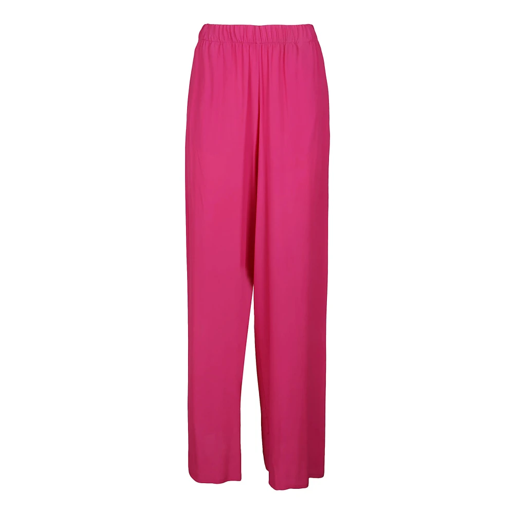 Federica Tosi Elegant Wide-Leg Pants Pink Dames