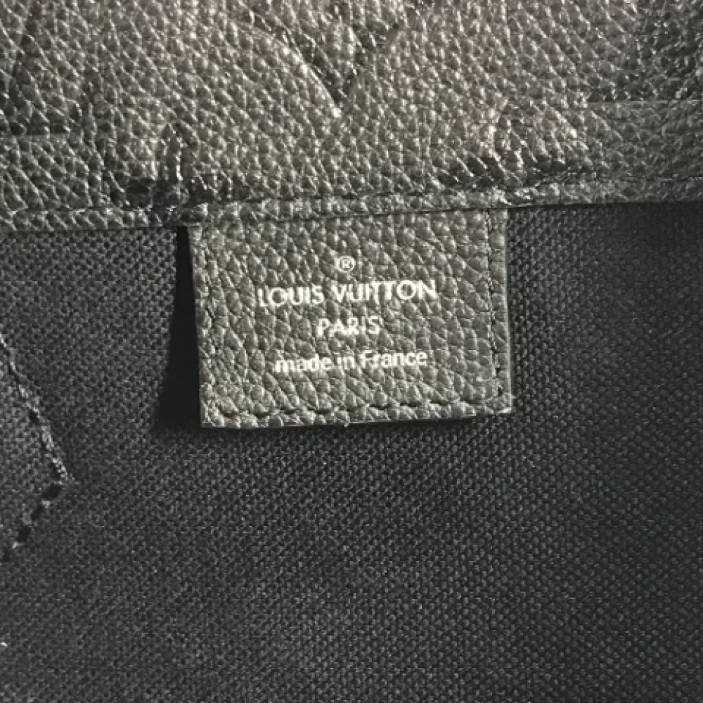 Louis Vuitton Vintage Pre-owned Fabric louis-vuitton-bags Black Heren