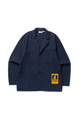Seersucker Server Suit Jacket