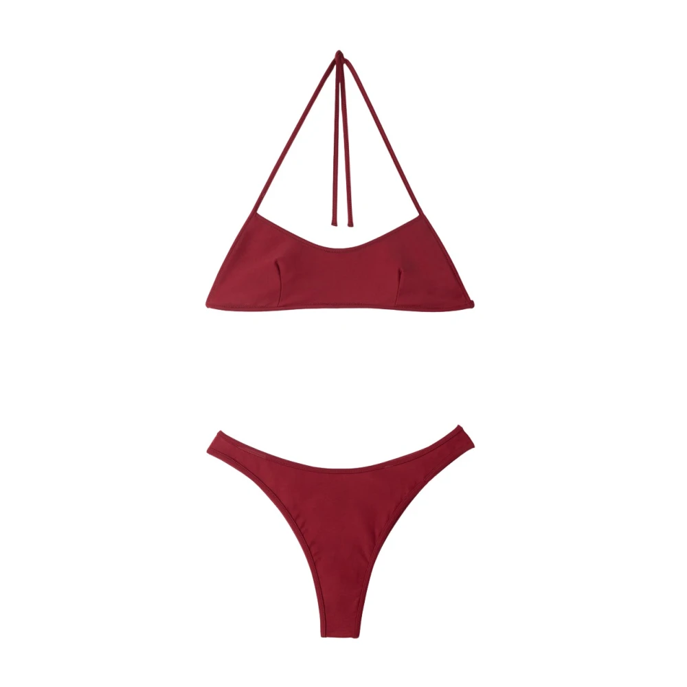 Sunnei Reversible Bikini Red Dames