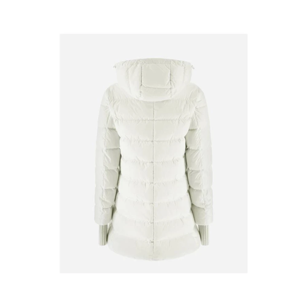 Herno Chamonix A-shape Jacket White Dames