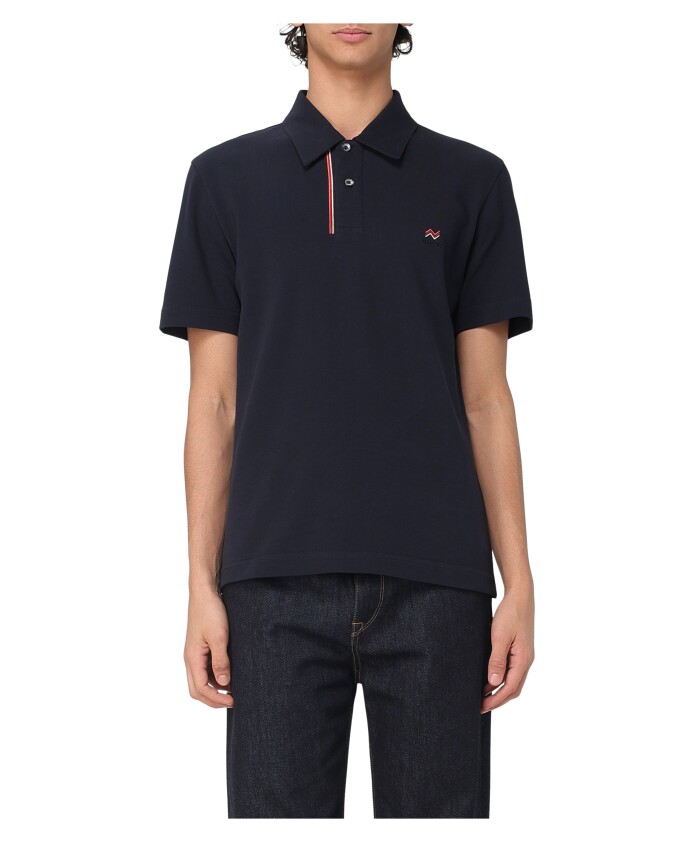 short-sleeve-polo-knit-top