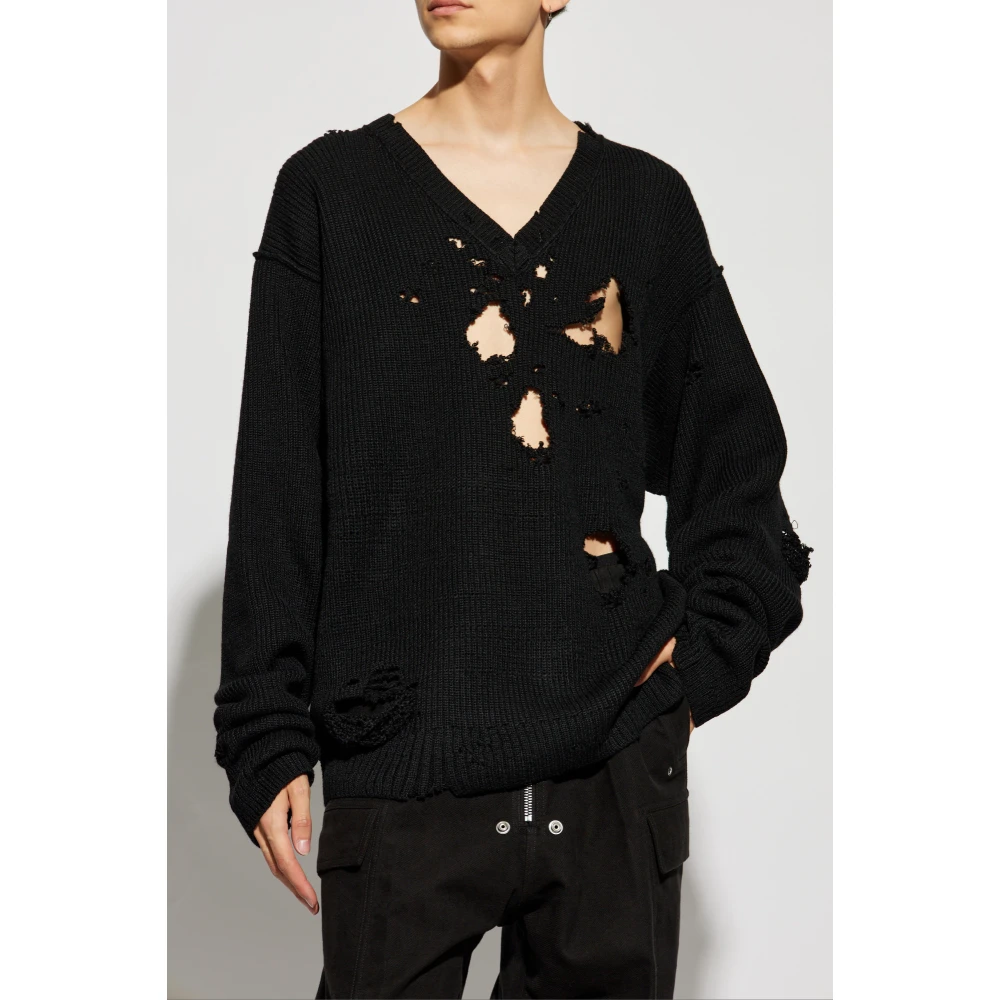 Vetements Wollen trui Black Heren