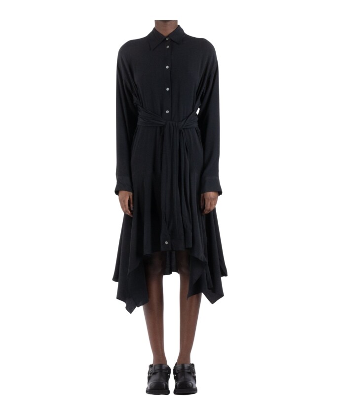 robe-en-soie-noire