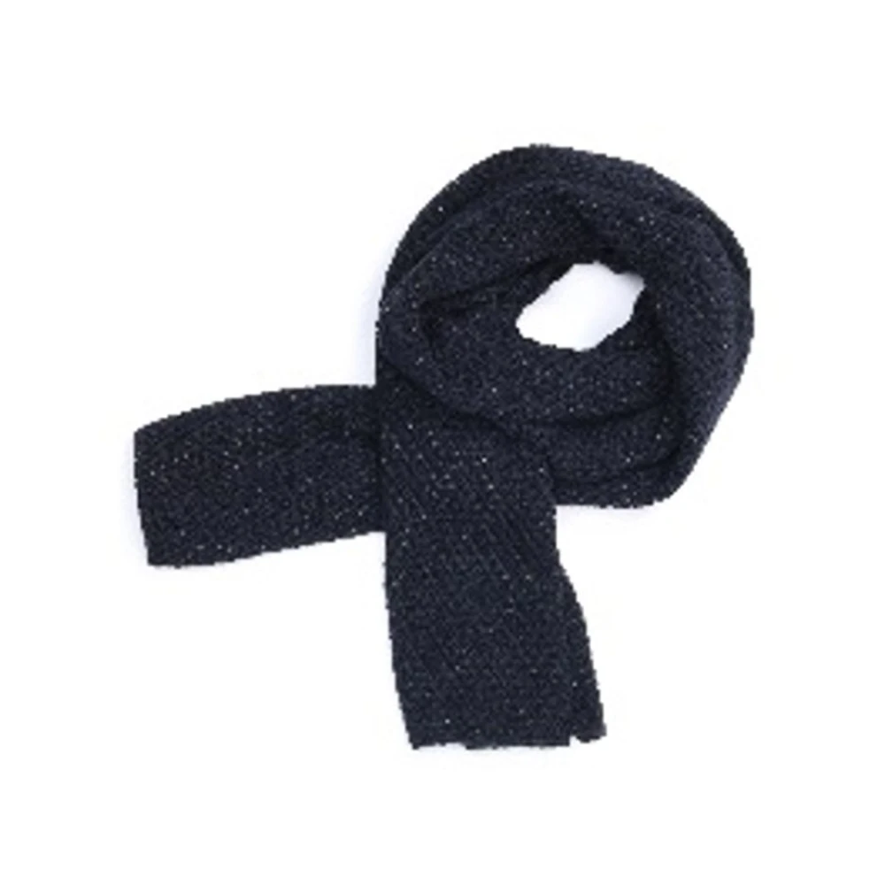 Gas Unisex Zwart Accessoires One Size, Wol, Winter Sjaal